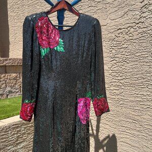 Vintage Sequin Dress